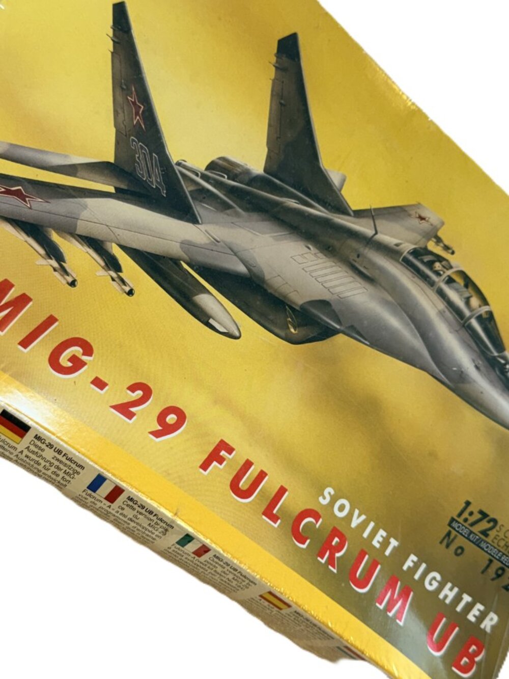 Vintage toys Mig-29 Fulcrum UB Soviet Fighter